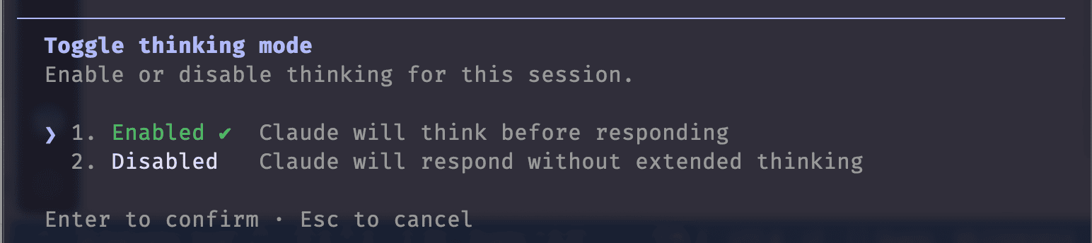 extended thinking